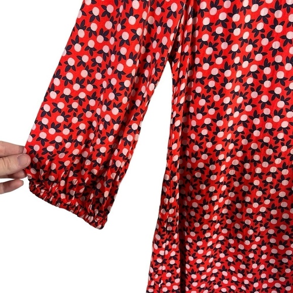 BODEN Vanessa Shift Dress in Khaki Sketchy Stars W0303 - Picture 7 of 11